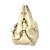 Bulgari Borsa a mano Bvlgari Chandra Logo Beige - vista 3