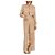 Conjunto Emanuel Ungaro Ivory Frame de seda bege