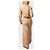 Conjunto Emanuel Ungaro Ivory Frame de seda bege - vista 4