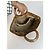 Vintage Courreges Monogram Handtasche Gold Braun - Ansicht 10
