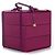 Autre Marque Bvlgari, boîte à bijoux en satin violet