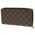 Cartera Zippy Damier Louis Vuitton N60046 Rosa - vista 2