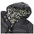 Abrigo de plumas Louis Vuitton negro marino Azul marino - vista 3