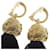 Yves Saint Laurent Boucles d'oreilles longues à franges Saint Laurent or noir  - vue 4
