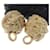 Yves Saint Laurent Boucles d'oreilles longues à franges Saint Laurent or noir  - vue 8