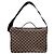 Borsa a spalla in tela Damier Louis Vuitton Marrone - vista 2