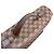 Borsa a spalla in tela Damier Louis Vuitton Marrone - vista 8