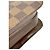 Borsa Clutch Louis Vuitton Damier Ebene Marrone - vista 10