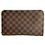 Borsa Clutch Louis Vuitton Damier Ebene Marrone - vista 2