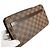 Borsa Clutch Louis Vuitton Damier Ebene Marrone - vista 7