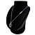 Collana in ottone argentato Louis Vuitton Argento - vista 3