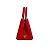 Prada Rote Mini Canapa Canvas Tote Tasche - Ansicht 4