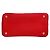Prada Rote Mini Canapa Canvas Tote Tasche - Ansicht 5