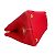 Prada Rote Mini Canapa Canvas Tote Tasche - Ansicht 7