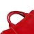 Prada Rote Mini Canapa Canvas Tote Tasche - Ansicht 9