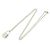 Collana Silver Lockit UNICEF di Louis Vuitton Argento - vista 3