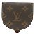 Portamonete Cubetto Monogramma Louis Vuitton Marrone