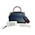Bamboo Borsa Gucci in bambù blu e pelle
