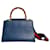Bamboo Borsa Gucci in bambù blu e pelle - vista 2