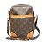 Bolsa de Ombro Monogram Danube Louis Vuitton Marrom