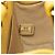 Borsa shopping Chanel Mini in pelle di vitello gialla con etichetta Click Giallo - vista 6
