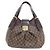 Bolsa de Ombro Sistina Damier Louis Vuitton Marrom