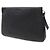 Clutch in pelle nera Jimmy Choo Zena Nero - vista 2