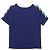Camiseta con borde Monogram Louis Vuitton Navy XS Blanco Azul Azul marino - vista 2