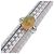 Autre Marque Platinring Pt900 mit Opal und Diamanten Weiß - Ansicht 5
