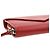 Balenciaga Leather Zip Around Wallet Red - view 3