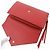 Balenciaga Leather Zip Around Wallet Red - view 6