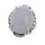 Autre Marque Platinring mit lavendel Jade Pt900 Silber