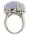 Autre Marque Platinring mit lavendel Jade Pt900 Silber - Ansicht 2