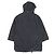 Abrigo con capucha Burberry negro 7AR para mujeres - vista 2