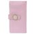 Bulgari Cartera larga de cuero Bvlgari rosa