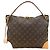 Louis Vuitton Monogram Berry PM Shoulder Bag Brown