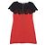 Autre Marque Milly Seidenkleid Rot Schwarz Größe 0 - Ansicht 2