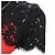 Autre Marque Milly Seidenkleid Rot Schwarz Größe 0 - Ansicht 4