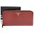 Prada Leather Zip Around Wallet Red