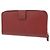 Prada Leather Zip Around Wallet Red - view 2