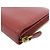 Prada Leather Zip Around Wallet Red - view 3