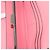 VALENTINO Borsa a spalla con catena di strass in suede rosa argento Auth BA3802 - vista 11