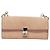VALENTINO Borsa a spalla con catena di strass in suede rosa argento Auth BA3802 - vista 13