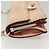 VALENTINO Borsa a spalla con catena di strass in suede rosa argento Auth BA3802 - vista 4