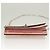 VALENTINO Borsa a spalla con catena di strass in suede rosa argento Auth BA3802 - vista 5