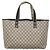 GUCCI GG Supreme Sherry Line Borsa Tote PVC Blu Navy Argento 211134 Auth bs27569 - vista 3