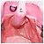 PRADA Borsa Tote a Catena Nylon Rosa Argento Auth 128405 - vista 17