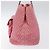 PRADA Borsa Tote a Catena Nylon Rosa Argento Auth 128405 - vista 5