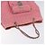 PRADA Borsa Tote a Catena Nylon Rosa Argento Auth 128405 - vista 6
