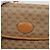 Gucci Borsa a spalla Micro GG Supreme in PVC beige e oro 49 001 5548 Auth BA3774 D'oro - vista 14
